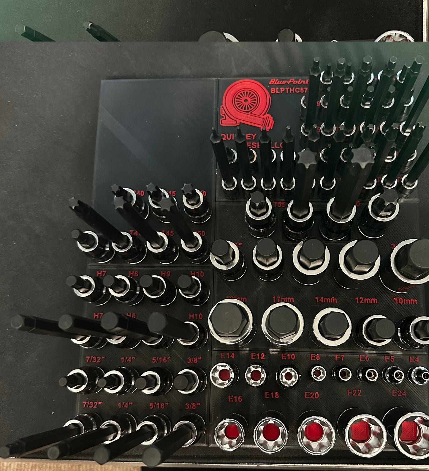 Bluepoint 87 Piece toolbox organizer