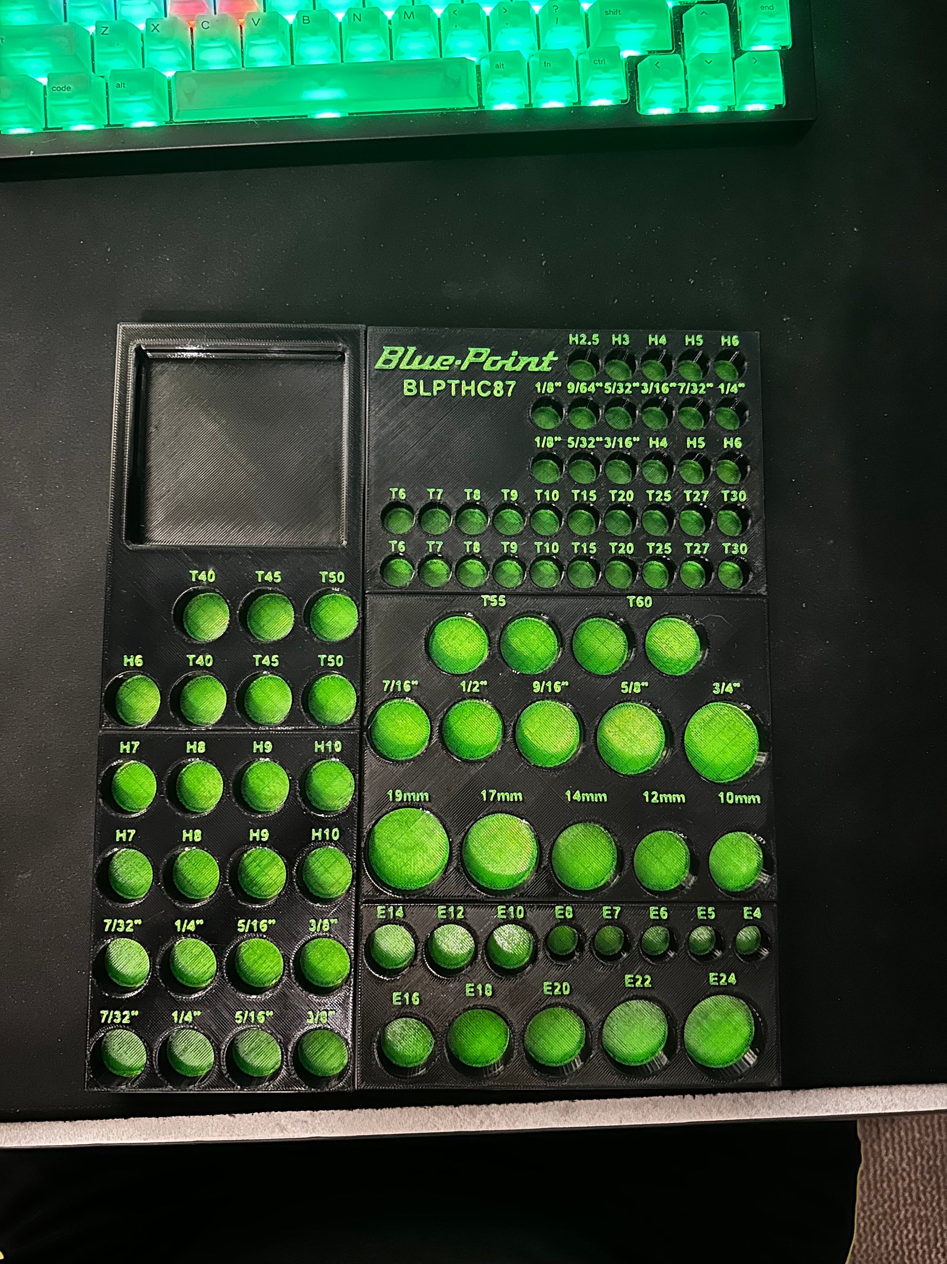 Bluepoint 87 Piece toolbox organizer