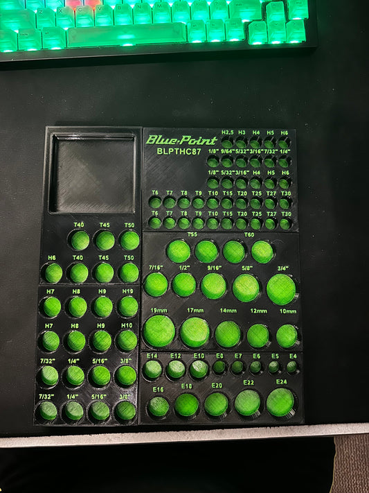Bluepoint 87 Piece toolbox organizer