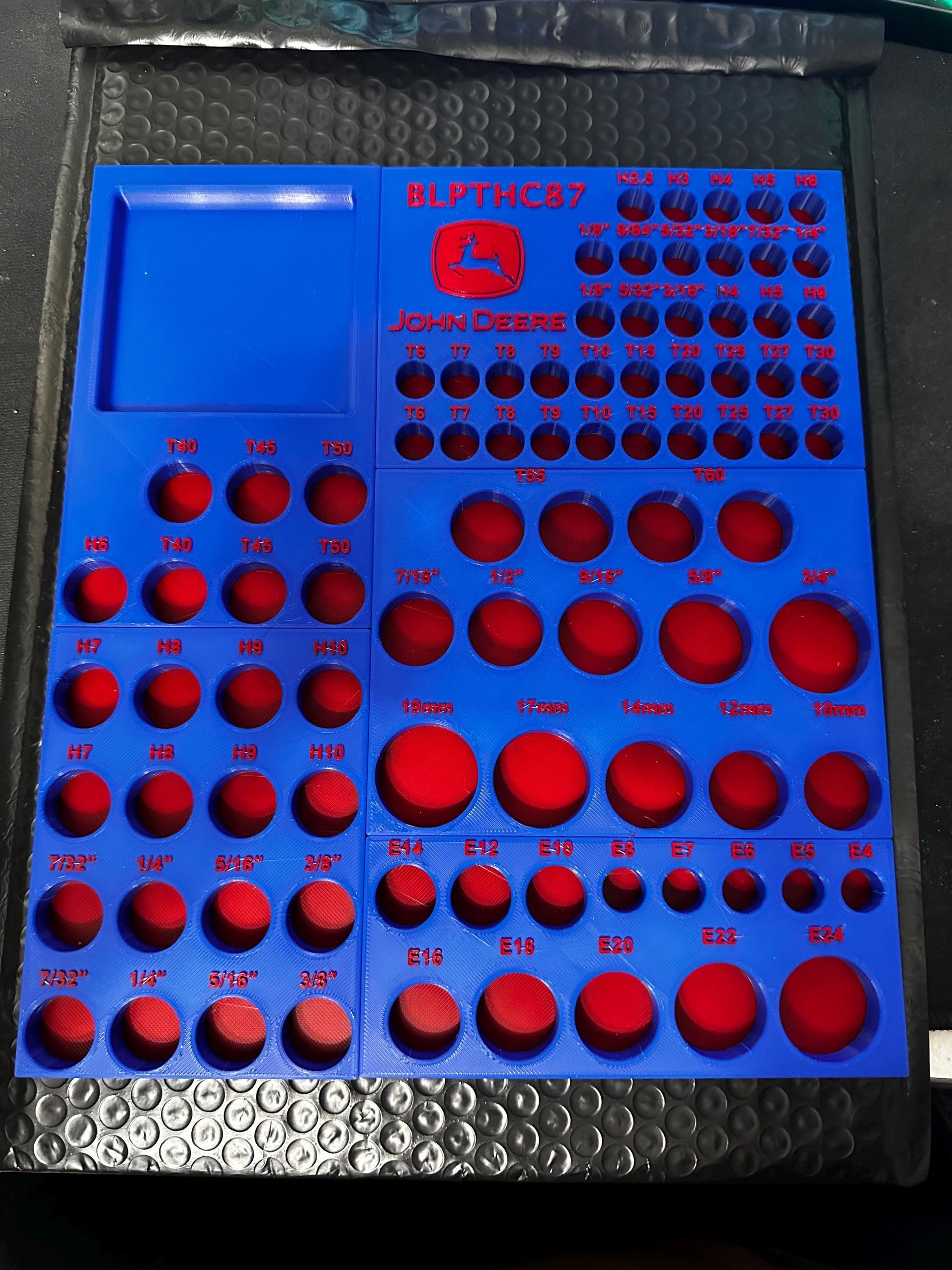 Bluepoint 87 Piece toolbox organizer