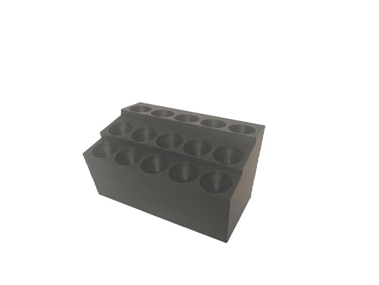 Air Hammer Bit Holder: 15-Piece, 300LB Magnet, Toolbox Organizer .401 or .498 available.