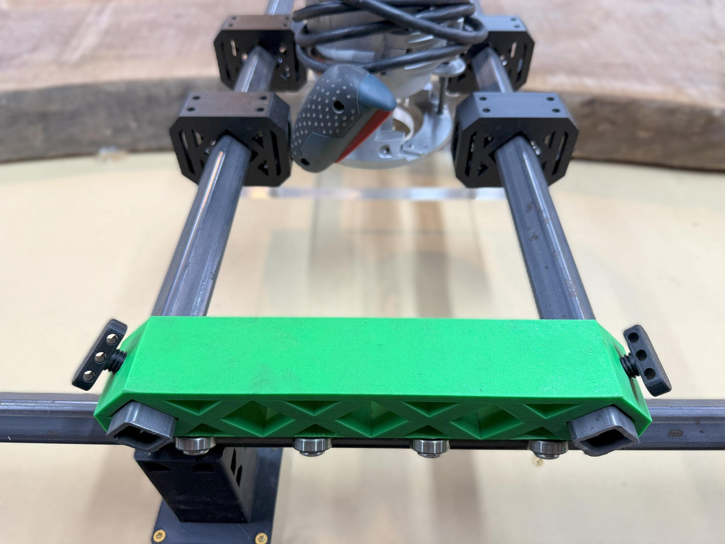 DIY 3D printed Router Sled Table/ Slab Flattener 3D Printer files+Printed Parts