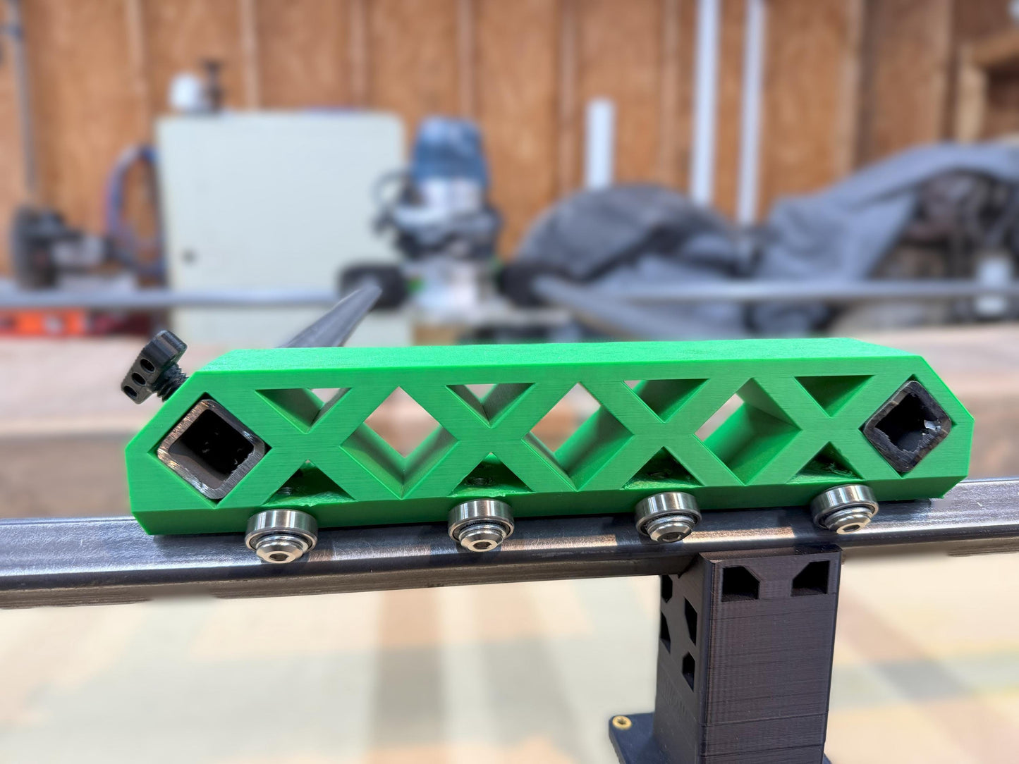Complete 3D Printed Router Sled Table (Hardware, Printed Parts, Files) *Source your own steel