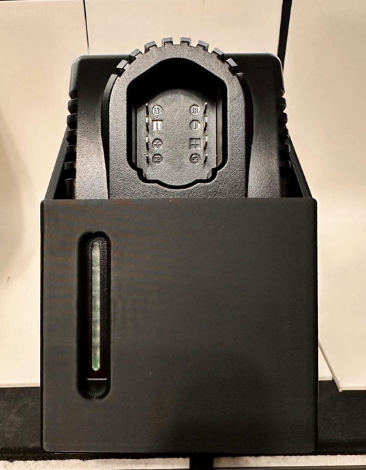 Magnetic/Non-Magnetic Wall Snap-on Charger Holder