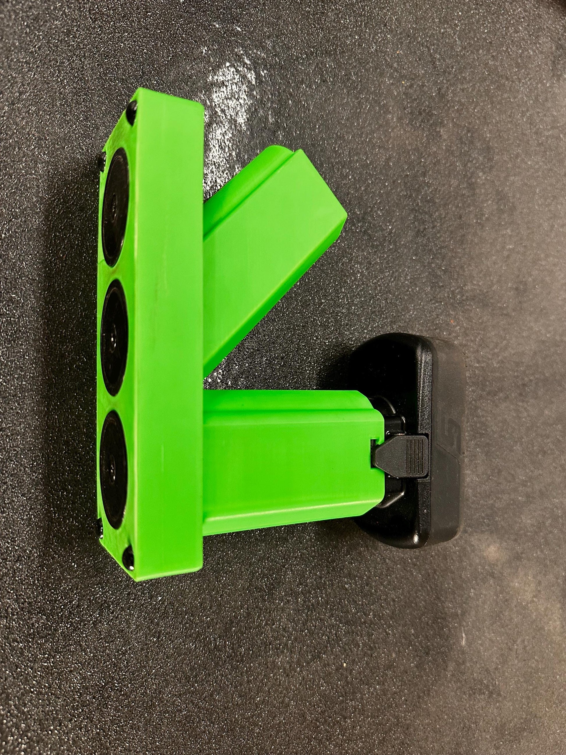 Magnetic Snap-On 14.4V Tool / Battery Holder | 450lb Magnet Force | Locker, Hutch & Power Drawer Mount | Custom Colors Available